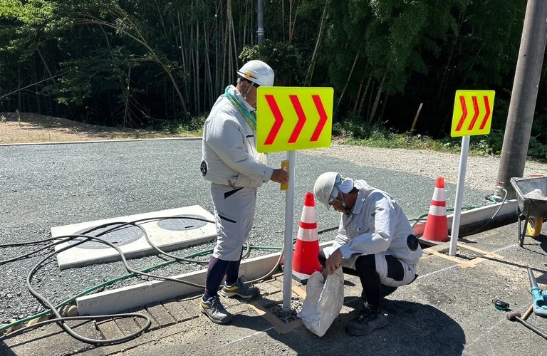 未経験から専門職へ！安全教育の道路工事求人情報